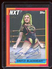 Shotzi Blackheart [Red] #A-SH Wrestling Cards 2021 Topps Heritage WWE Autographs Prices