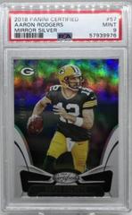 Aaron Rodgers [Mirror] #57 Football Cards 2018 Panini Certified Prices