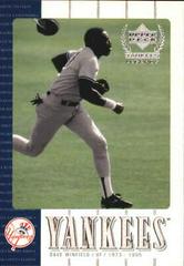 Dave Winfield #8 Baseball Cards 2000 Upper Deck Yankees Legends Prices