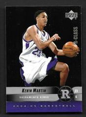 Kevin Martin #116 Basketball Cards 2004 Upper Deck R-Class Prices