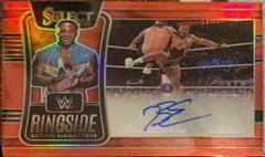 Big E [Red Prizm] #RA-BGE Wrestling Cards 2022 Panini Select WWE Ringside Action Signatures Prices