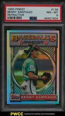 Benny Santiago [Refractor] #138 Baseball Cards 1993 Finest Prices