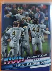 Oakland Athletics Baseball Cards 2020 Topps Decades' Best Prices