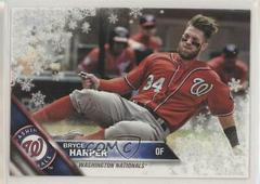 Bryce Harper [Metallic Snowflake] #HMW110 Baseball Cards 2016 Topps Holiday Prices