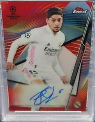 Federico Valverde [Red Refractor] Soccer Cards 2020 Topps Finest UEFA Champions League Autographs Prices