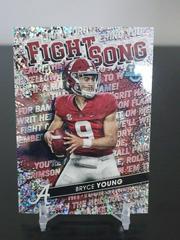 Bryce Young [Speckle] #FS-1 Football Cards 2022 Bowman's Best University Fight Song Prices