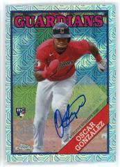 Oscar Gonzalez [Autograph] #T88C-92 Baseball Cards 2023 Topps Silver Pack 1988 Chrome Prices