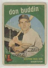 Don Buddin #32 Baseball Cards 1959 Topps Prices