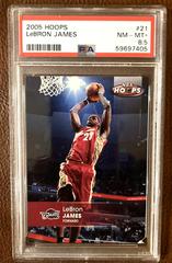 Lebron James #21 Basketball Cards 2005 Hoops Prices