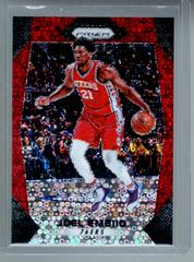 Joel Embiid [Fast Break Prizm Red] Basketball Cards 2017 Panini Prizm Prices