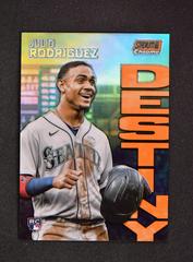 Julio Rodriguez [Orange] #3B Baseball Cards 2022 Stadium Club Chrome Dynasty and Destiny Prices
