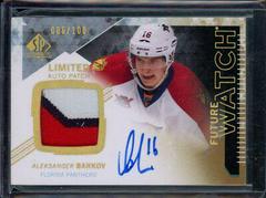 Aleksander Barkov [Limited Autograph Patch] #316 Hockey Cards 2013 SP Authentic Prices