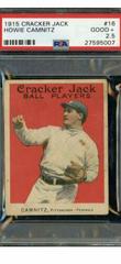 Howie Camnitz #16 Baseball Cards 1915 Cracker Jack Prices