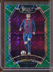 Gerard Pique [Green Prizm] Soccer Cards 2016 Panini Select Prices