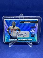 Osi Umenyiora [Certified Autograph Blue] #138 Football Cards 2003 Bowman's Best Prices