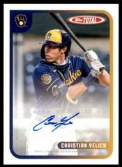 Christian Yelich [Autograph] #811-A Baseball Cards 2020 Topps Total Prices