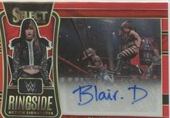 Blair Davenport Wrestling Cards 2022 Panini Select WWE Ringside Action Signatures Prices