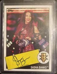Sasha Banks Wrestling Cards 2015 Topps Heritage WWE Autographs Prices