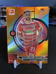 Maximilian Bauer [Orange] #2 Soccer Cards 2022 Topps Finest Bundesliga Prices