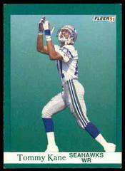 Tommy Kane Football Cards 1991 Fleer Prices