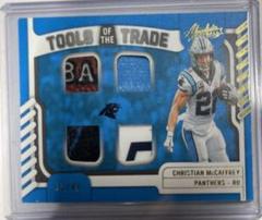 Christian McCaffrey [Prime] Football Cards 2022 Panini Absolute Tools of the Trade Quad Prices