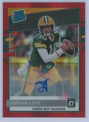 Jordan Love [Autograph Red Hyper] #154 Football Cards 2020 Panini Donruss Optic Prices