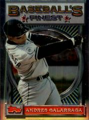 Andres Galarraga #130 Baseball Cards 1993 Finest Prices