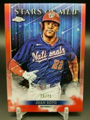 Juan Soto [Red] Baseball Cards 2022 Topps Stars of MLB Chrome Prices