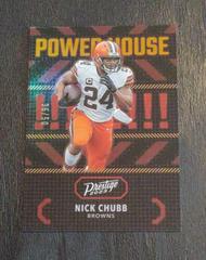 Nick Chubb [Orange] #PH-10 Football Cards 2023 Panini Prestige Power House Prices