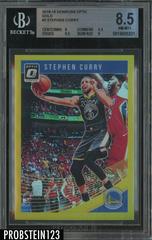 Stephen Curry [Gold] Basketball Cards 2018 Panini Donruss Optic Prices