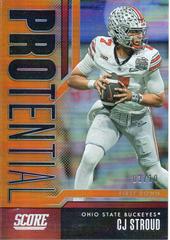 C. J. Stroud [First Down] #2 Football Cards 2023 Panini Score Protential Prices