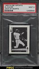 Al Kaline [Jack of Hearts] Baseball Cards 1969 Globe Imports Playing Cards Prices