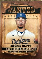 Mookie Betts Baseball Cards 2021 Topps Big League Wanted Prices