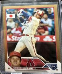 Shohei Ohtani [Gold] Baseball Cards 2023 Topps Japan Edition Prices