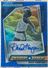 David Thompson [Blue] #AIR-DTH Basketball Cards 2021 Panini Chronicles Airborne Signatures Prices