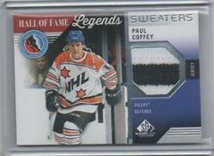 Paul Coffey Hockey Cards 2021 SP Game Used HOF Legends Sweaters Prices