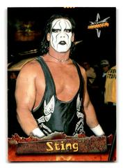 Sting #22 Wrestling Cards 1999 Topps WCW Embossed Prices