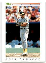Jose Canseco [Series I] #T22 Baseball Cards 1992 Classic Prices