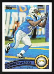 Darren Sproles #114 Football Cards 2011 Topps Prices