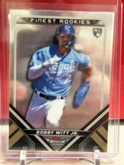 Bobby Witt Jr. #FRD-BW Baseball Cards 2022 Topps Finest Rookies Design Variation Prices