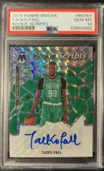 Tacko Fall Basketball Cards 2019 Panini Mosaic Rookie Scripts Prices