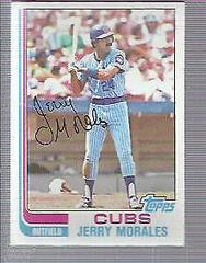 Jerry Morales #33 Baseball Cards 1982 Topps Prices