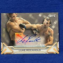 Luke Rockhold [Red] Ufc Cards 2016 Topps UFC Knockout Autographs Prices