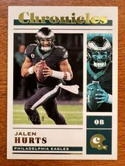 Jalen Hurts [Gold] #PA-35 Football Cards 2022 Panini Chronicles Panini Prices