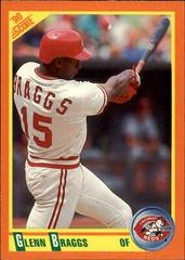 Glenn Braggs #56T Baseball Cards 1990 Score Traded Prices