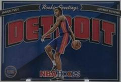Jaden Ivey #5 Basketball Cards 2022 Panini Hoops Rookie Greetings Prices