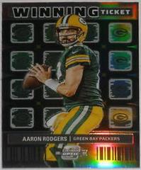 Aaron Rodgers [Silver] #WT-ARO Football Cards 2022 Panini Contenders Winning Ticket Prices