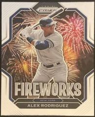 Alex Rodriguez Baseball Cards 2023 Panini Prizm Fireworks Prices
