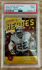 Derrick Henry [Xtra Points Gold] #2 Football Cards 2020 Panini Prestige Heroes Prices