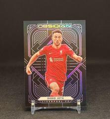 Diogo Jota [Electric Etch Purple] #104 Soccer Cards 2021 Panini Obsidian Prices